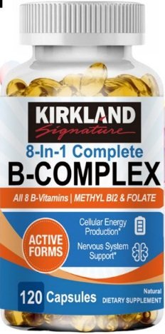 KIRKLAND 8-in-1 Vitamin B Complex
