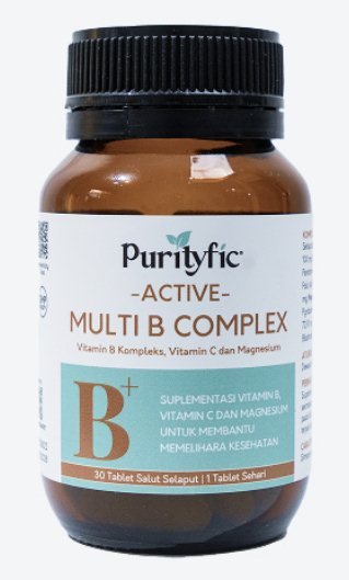Purityfic Active Multi B Complex 30 Tablet
